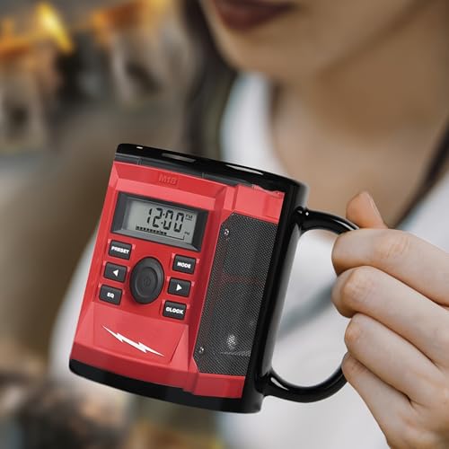 HASTHIP® 11 oz Ceramic Mug, Black Speaker Design, Perfect for Daily Coffee & Water, Ideal Home Kitchen Decor, Coffee Bar Accessories, Great Gift for Family, Office Team Building, Holidays HASTHIP® 11 oz Ceramic Mug, Black Speaker Design, Perfect for Daily Coffee & Water, Ideal Home Kitchen Decor, Coffee Bar Accessories, Great Gift for Family, Office Team Building, Holidays